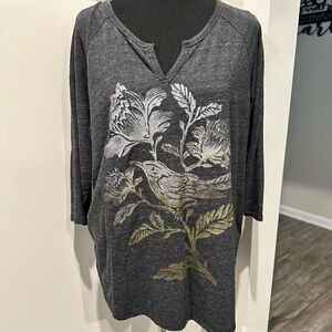 Lucky Brand Bird Top
